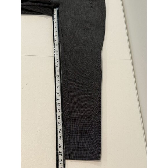 LOFT Marisa Skinny Pants Size 4 Black Ankle Zip Stretch Work Career - Picture 9 of 11